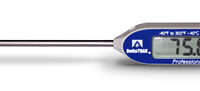 FlashCheck Jumbo Display Auto-Cal Digital Probe Lab Thermometer, Model 11062 Deltatrak Usa