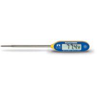 Flash Check Jumbo Display Auto-Cal Digital Probe Thermometer 11061 Deltatrak Usa