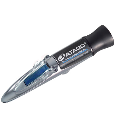 MASTER series Refractometer (Automatic Temperature Compensation & Water Resistant) MASTER-53α Atago Japan