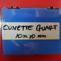 QUARTZ CUVETTE 10x10mm for Spectrophotometer RRC
