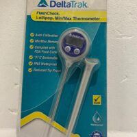 FlashCheck Lollipop Min/Max Thermometer Model 11040 Deltatrak USA